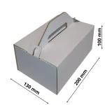 Krabica na zákusky 200 x 130 x 100 / Gastro obaly+Cukrárenské krabice