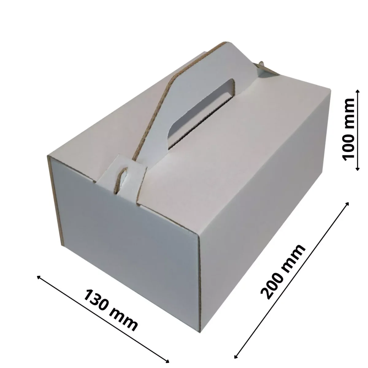 Krabica na zákusky  200 x 130 x 100 / Gastro obaly+Cukrárenské krabice