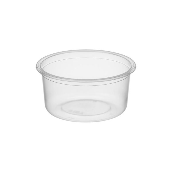 Zatavovacia miska, okrúhla, transparentná, PP, 350ml, 50ks