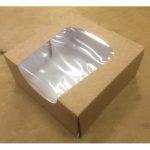 Box na jedlo s priesvitným okienkom