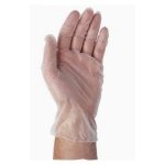 Rukavice vinylové púdrované