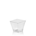 Fingerfood - pohárik hranatý číry