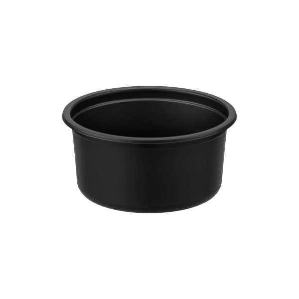 Miska zatavovacia okrúhla PP čierna
