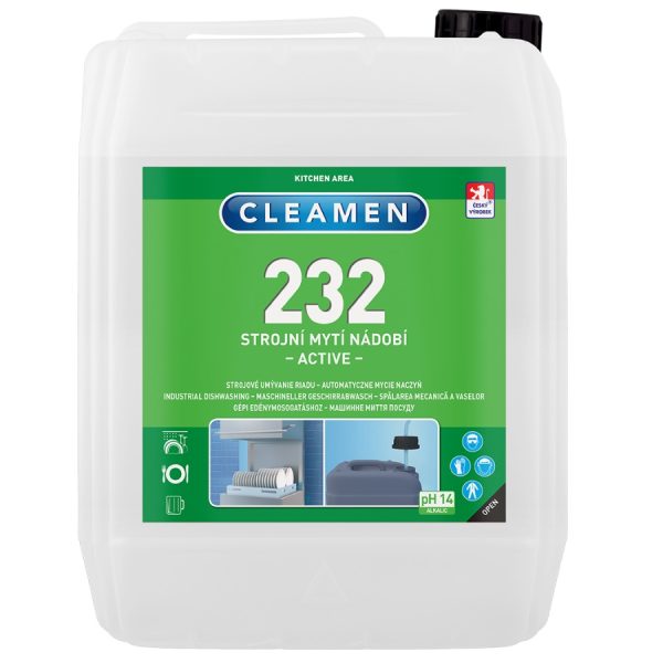 CLEAMEN 232 strojné umývanie riadu ACTIVE