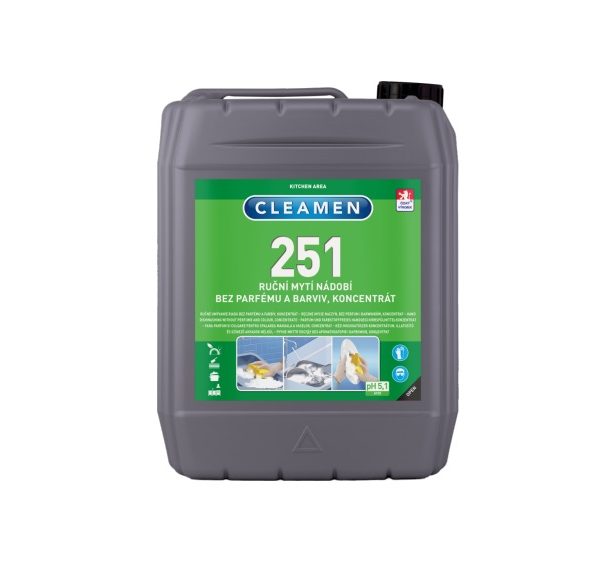 CLEAMEN 251 ručné umývanie riadu