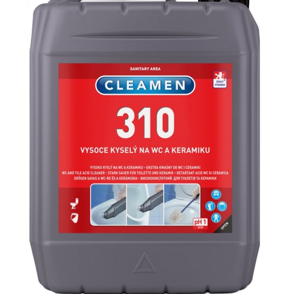 CLEAMEN 310 extra kyslý na WC a keramiku