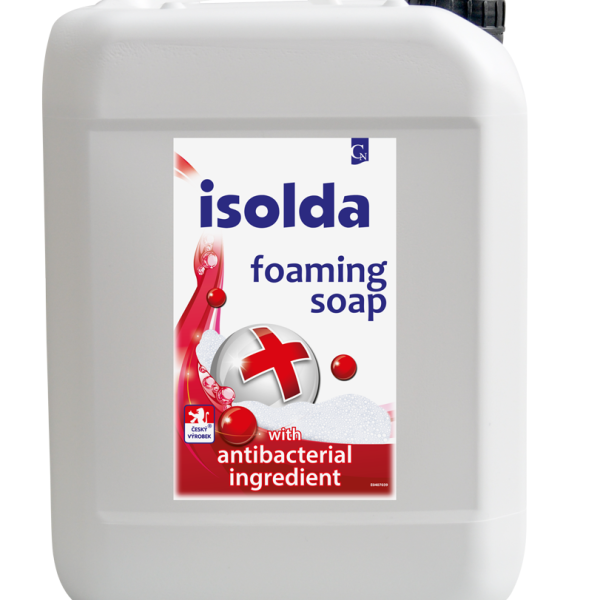 ISOLDA penové mydlo s antibakteriálnou prísadou