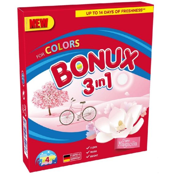 Prací prášok Bonux Color magnólia