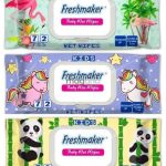 Freshmarker detské vlhčené utierky s klipom