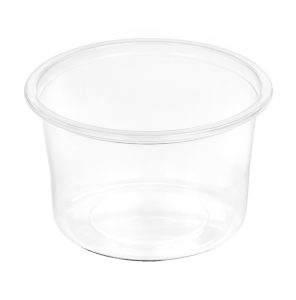 Miska okrúhla transparentná PP