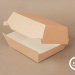 Krabička papierová na hamburger