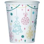 Papierový pohár - Vianoce