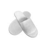 Hotelové papuče s otvorenou špičkou