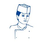 Kuchárske čiapky z papiera lodičky