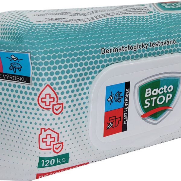 BactoSTOP dezinfekčné vlhčené utierky