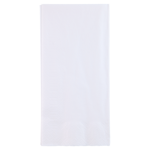 Servítky skladane biele