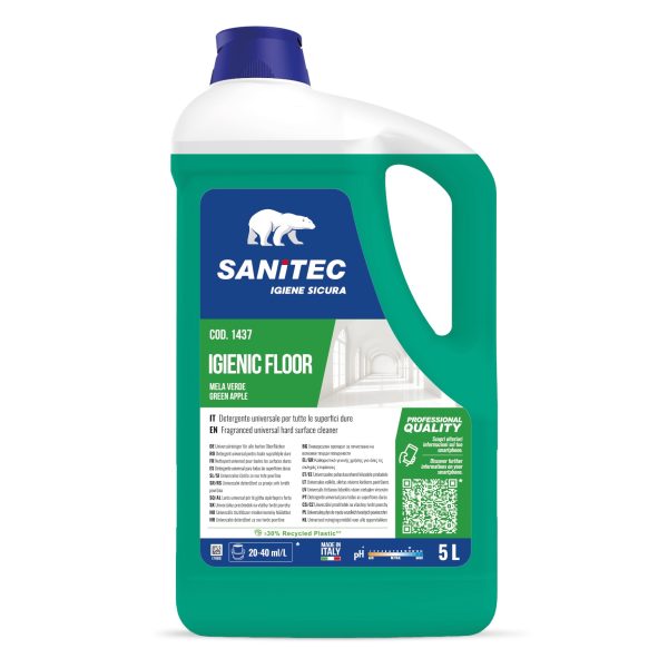 Sanitec IGIENIC na podlahy Green Apple