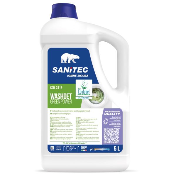 Eko - Sanitec WASHDET GREEN POWER Prací gél
