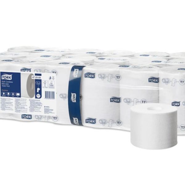 Tork Mid-size bezdutinkový toaletný papier Premium