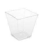 Fingerfood - pohárik hranatý číry