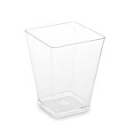 Fingerfood - pohárik hranatý číry