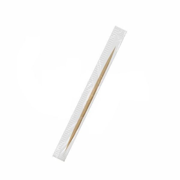 Drevené špáradlá balené v celofáne