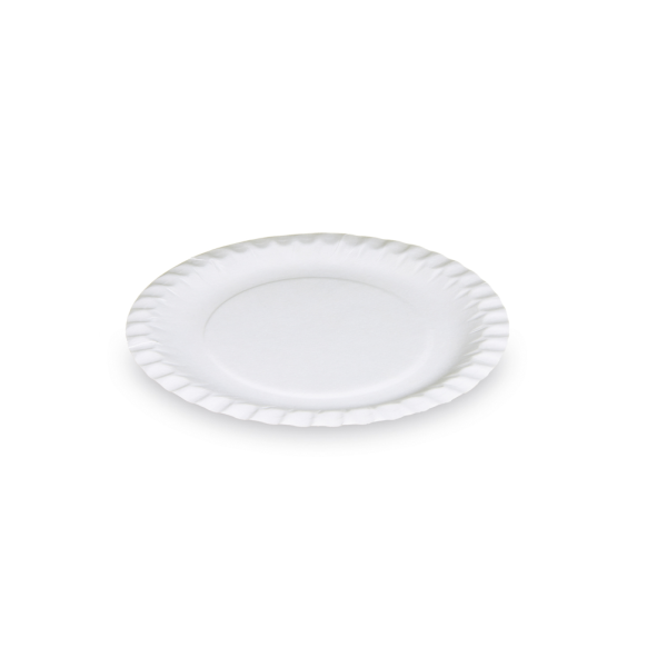 Papierové taniere plytké