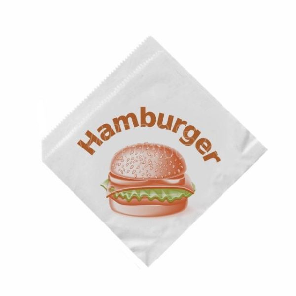 Papierové vrecko na Hamburger