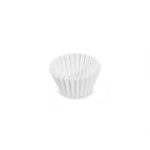 Cukrárenské košíčky biele