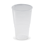 Pohár transparentný PP