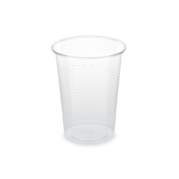 Pohár priesvitný 100% kompostovateľný