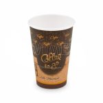 Papierové poháre s potlačou Coffe to go