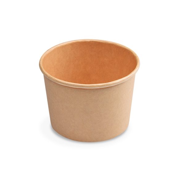 Papierová miska - hnedý kraft