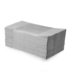 Skladané utierky V-Fold sivé