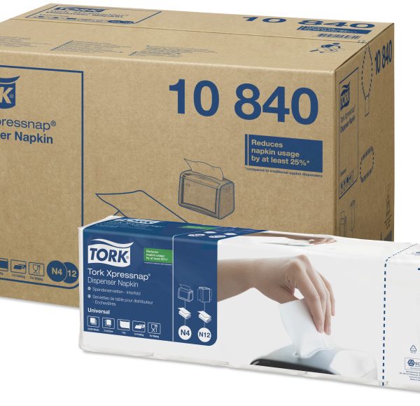 Eko - Tork Xpressnap® biele servítky do zásobníka