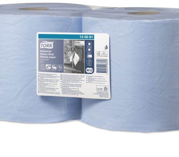 Tork Heavy-Duty priemyselná papierová utierka W1 a W2