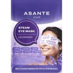 Ponuka - Cena - Predaj ASANTE relaxačná textilná maska na oči Steam Eye levander  - 1 ks