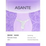 Ponuka - Cena - Predaj ASANTE textilná intímna telová maska Bikini - 1 ks