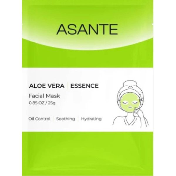 Ponuka - Cena - Predaj ASANTE textilná pleťová maska Aloe vera Essence  - 1 ks
