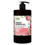 Ponuka - Cena - Predaj BIO naturell sprchový gél PEACH & MILK - 946ml