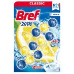 Ponuka - Cena - Predaj BREF wc blok  Power Aktiv Lemon 3 × 50 g