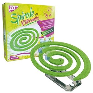 Ponuka - Cena - Predaj Citronella - repelentné špirály 10ks + stojan