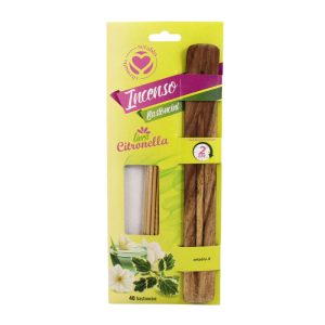 Ponuka - Cena - Predaj Citronella - repelentné vonné tyčinky 40ks + stojan