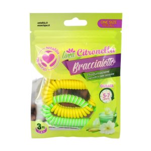 Ponuka - Cena - Predaj Citronella - repelentný náramok žltý 3ks 