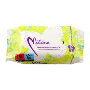 Ponuka - Cena - Predaj Detské vlhčené utierky MILENE  72ks
