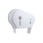 Ponuka - Cena - Predaj Dvojitý zásobník toaletného papiera JUMBO - MINI biely