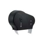 Ponuka - Cena - Predaj Dvojitý zásobník toaletného papiera JUMBO - MINI čierny