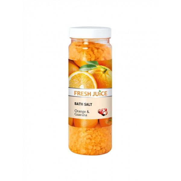 Ponuka - Cena - Predaj Fresh Juice Kúpeľná soľ Orange & Guarana 700g