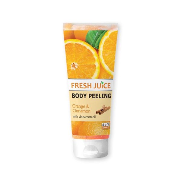 Ponuka - Cena - Predaj Fresh Juice Telový peeling Pomaranč & Škorica 200ml