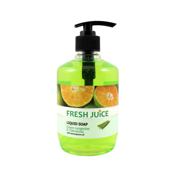 Ponuka - Cena - Predaj Fresh Juice tekuté mydlo GREEN TANGERINE & PALMAROSA 460ml